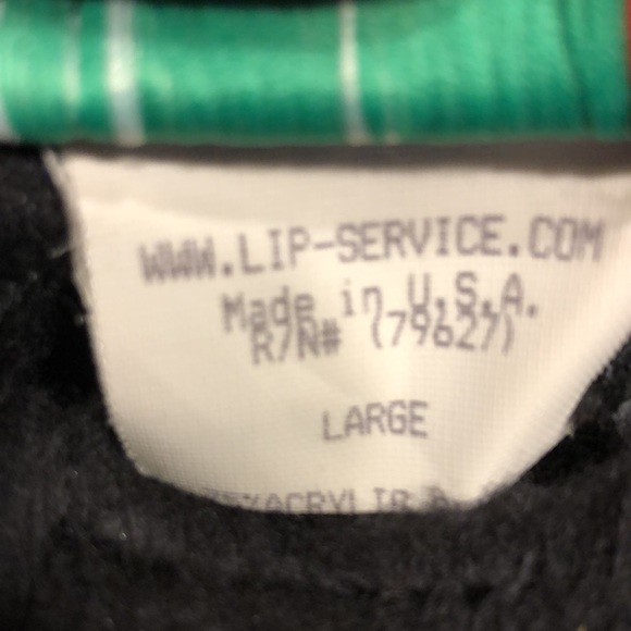 Rare Lip Service Faux Fur Black Pants - Picture 11 of 14